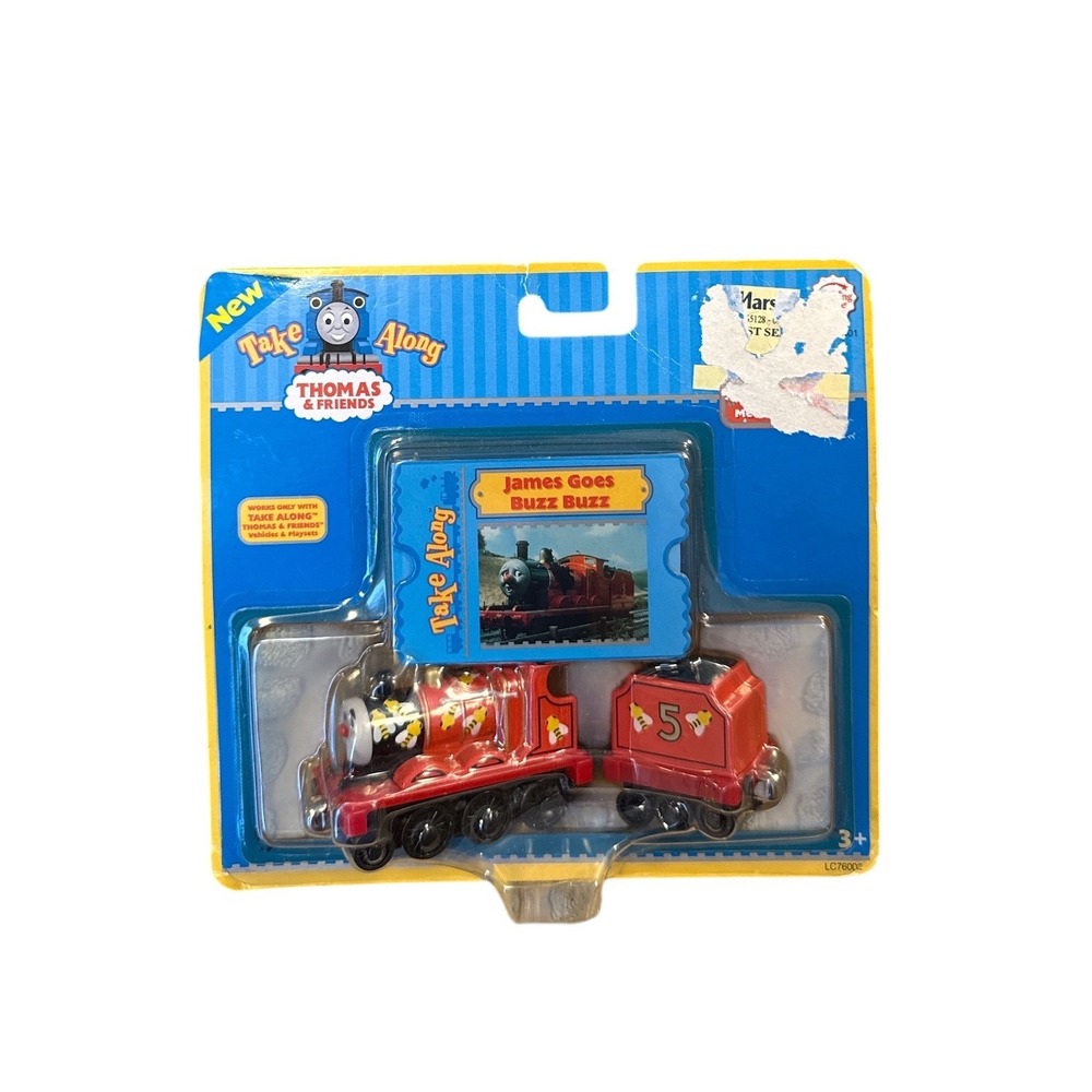 Learning Curve Thomas & Friends James Goes Buzz Buzz OS Red Die-Cast Train